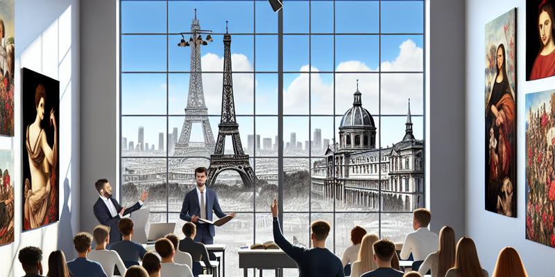 Cours Histoire de l'Art : Paris ou à Distance? Cours Histoire de l'Art : Paris ou à Distance?