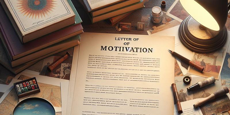 Lettre de Motivation pour Licence HAA (Histoire de l'Art et Archéologie) Lettre de Motivation pour Licence HAA (Histoire de l'Art et Archéologie)