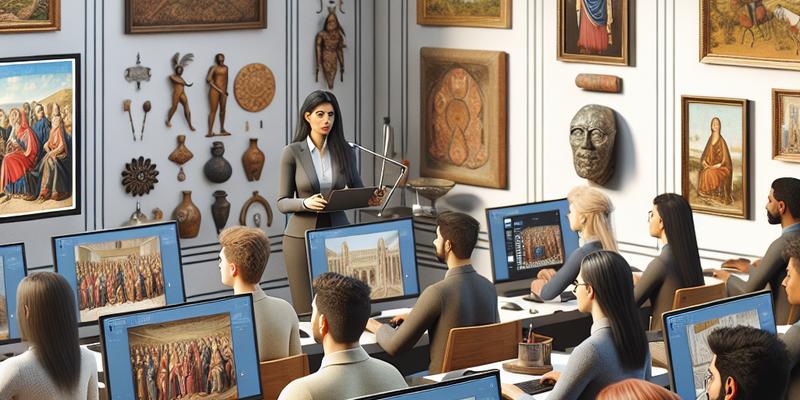 Licence HAA (Histoire de l'Art et Archéologie) : Cours d'Histoire de l'Art en Ligne