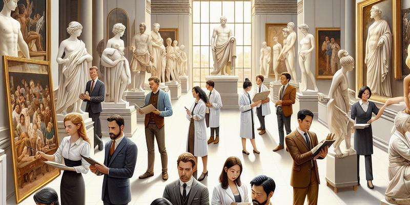 Métiers en Rapport avec l'Histoire de l'Art