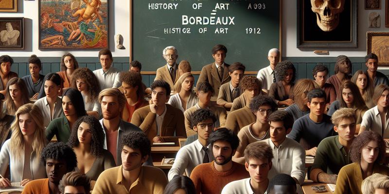 Programme de la Licence HAA (Histoire de l'Art et Archéologie) à Bordeaux